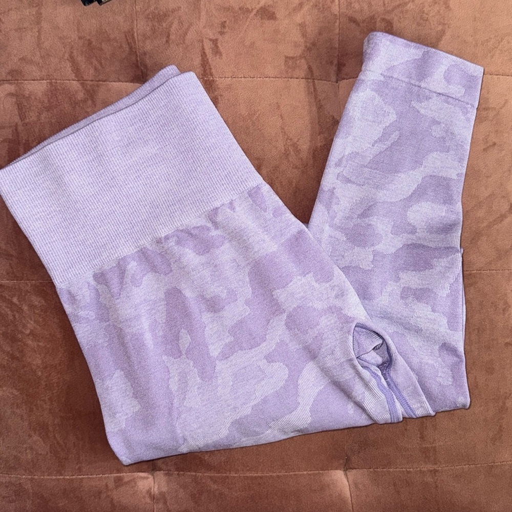 Purple Camo Leggings